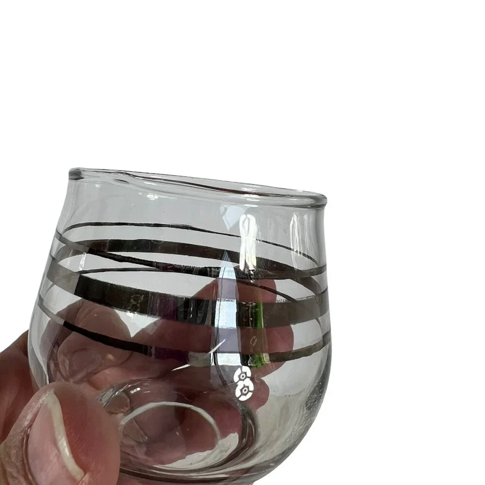 Mid-Century‎ Brandy Decanter Snifter with Glasses